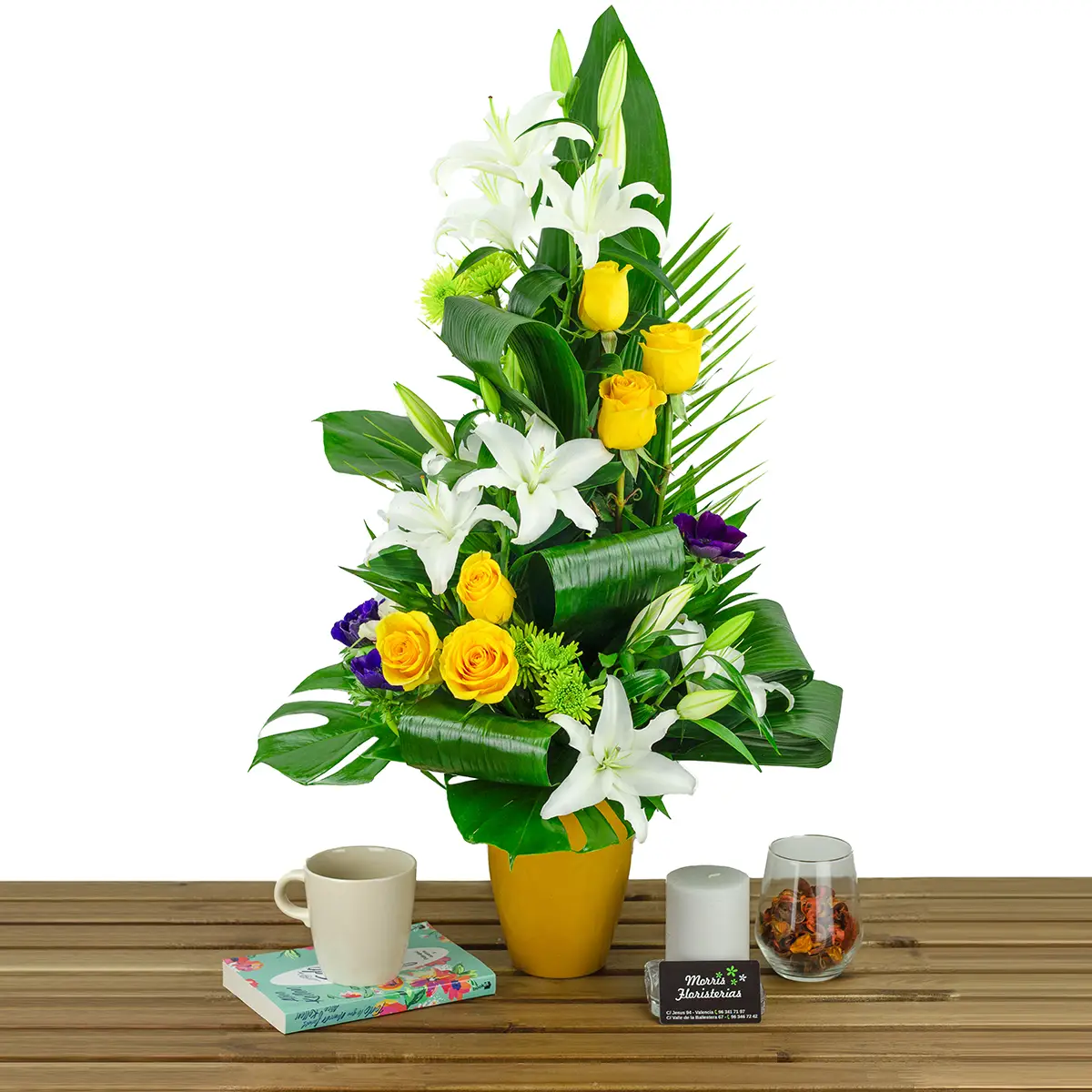 centro de flores estrella 3 centro de flores estrella 3