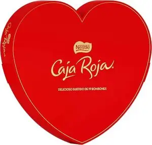 Nestle Caja roja corazón 169 g