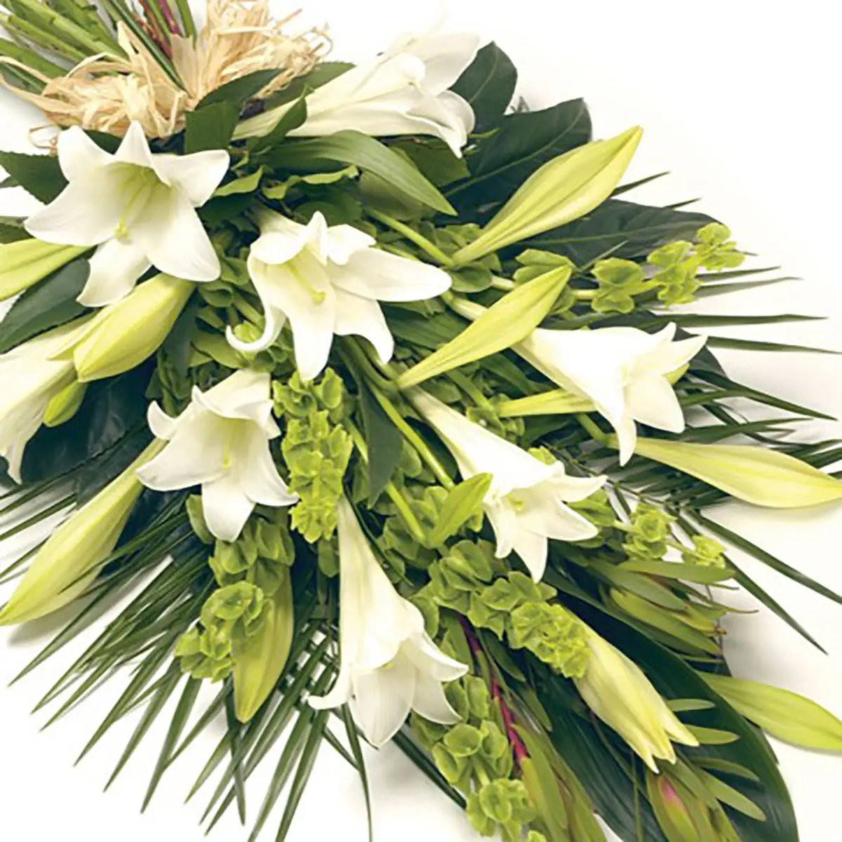 ramo funebre de lilium blanco flores ramo funebre de lilium blanco flores